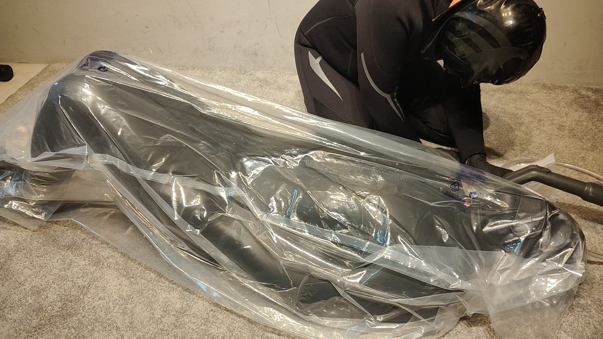 Self Bondage Neoprene Straitjacket Sleepsack