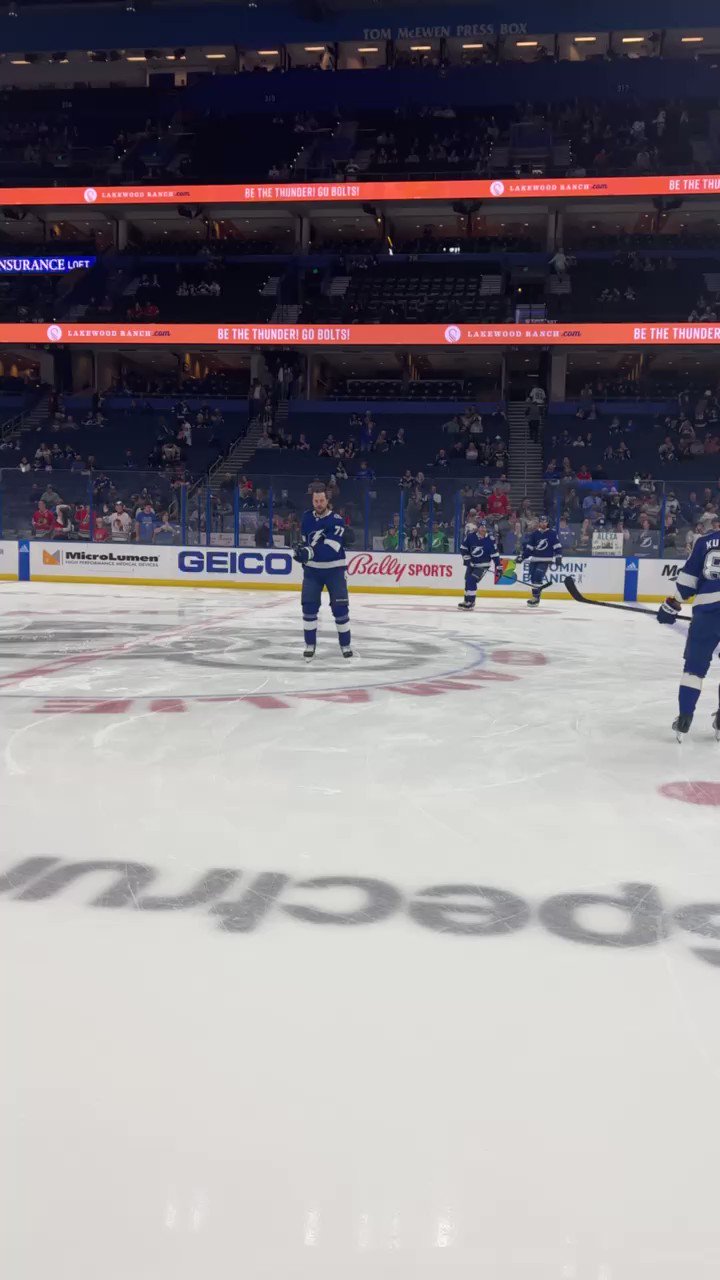 Section 101 at Amalie Arena 