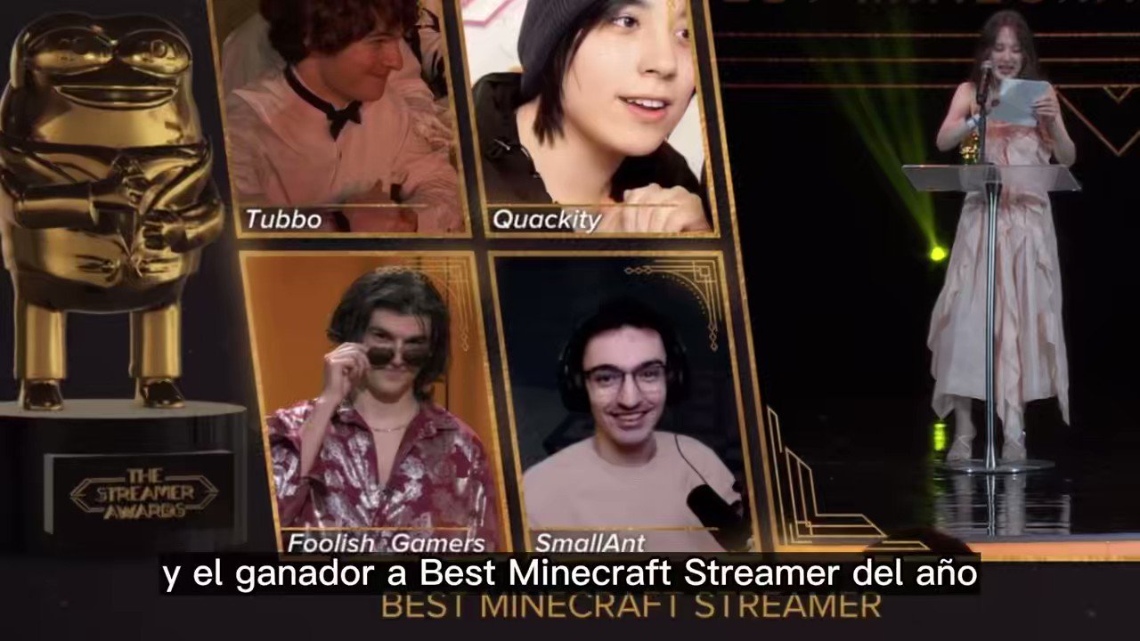 OMG! Quackity Wins Best Minecraft Streamer of the Year Award