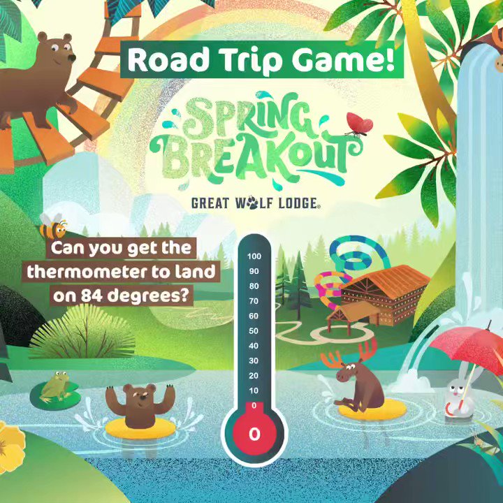 Great Wolf Lodge on Twitter "We love road trip 🚙 games! Can you get