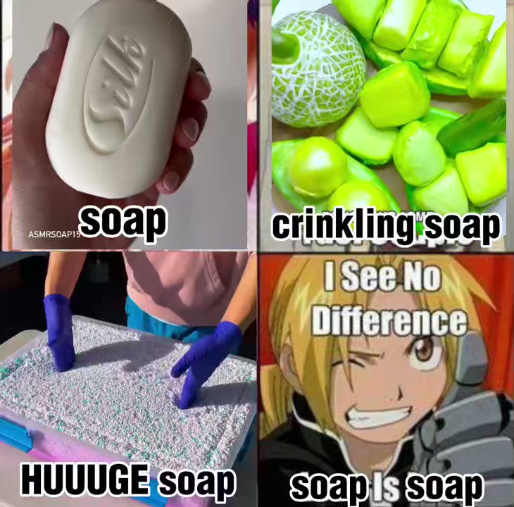 soap of the day on X: There has been some confusion among newer
