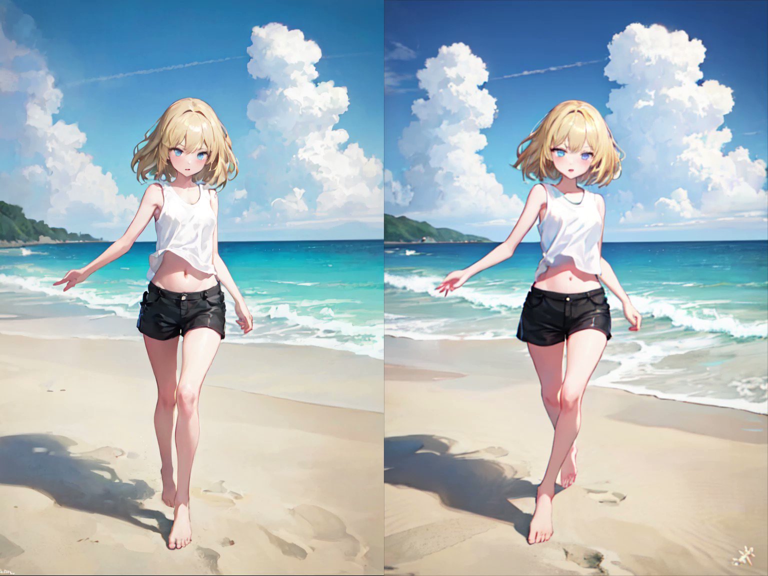 toyxyz on Twitter M2M test New / Old stablediffusion AIイラストpose2Image https//t