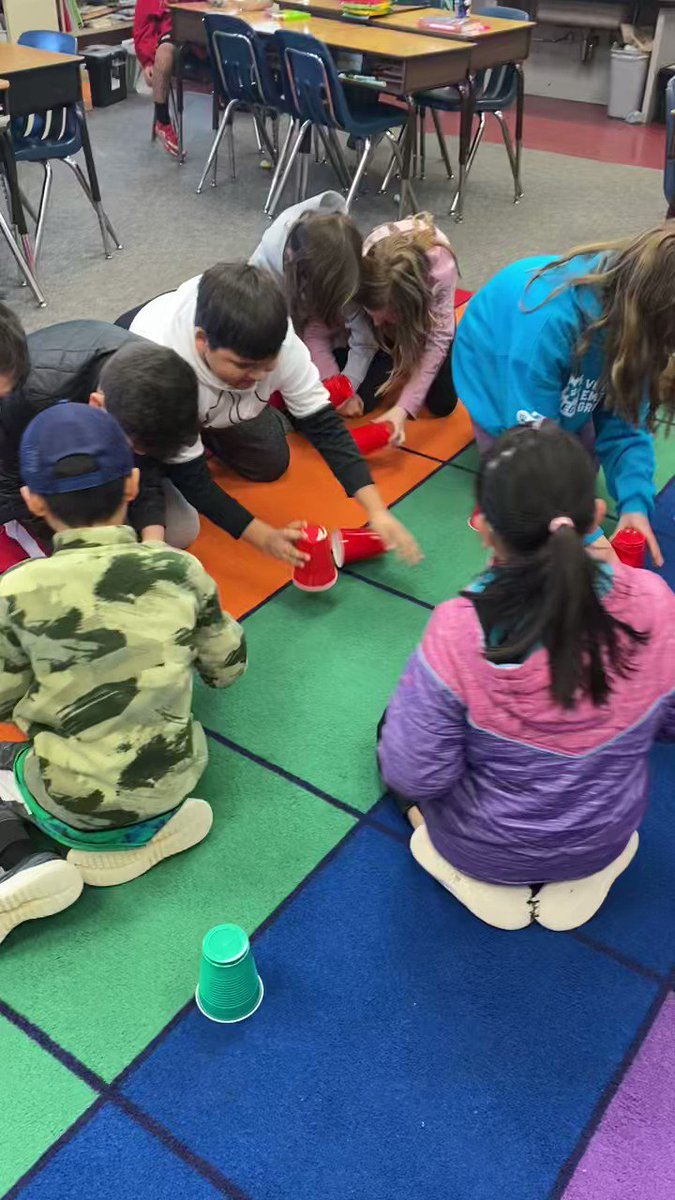 We play Up and Down to work on: teamwork, strategy, communication and fun! 1 team tries to flip the cups up, 1 team tries to flip the cups down, 1 team sits out and cheers them on! <a target='_blank' href='http://search.twitter.com/search?q=kwbpride'><a target='_blank' href='https://twitter.com/hashtag/kwbpride?src=hash'>#kwbpride</a></a> <a target='_blank' href='https://t.co/tYDrOrHLcG'>https://t.co/tYDrOrHLcG</a>