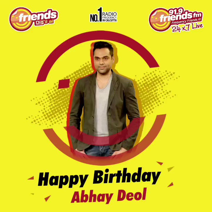Happy birthday to the coolest DEV ever... happy birthday Abhay Deol    