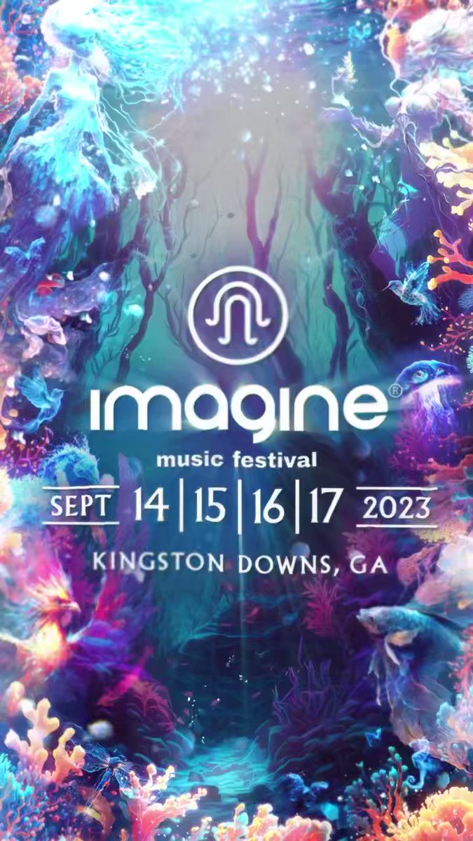 Imagine Music Festival Lineup Poster 2023