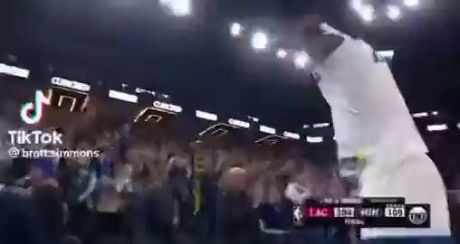 LeBron when the Lakers are down by 87 points but he gets his 10th point in the final minute of the 4th Q...

