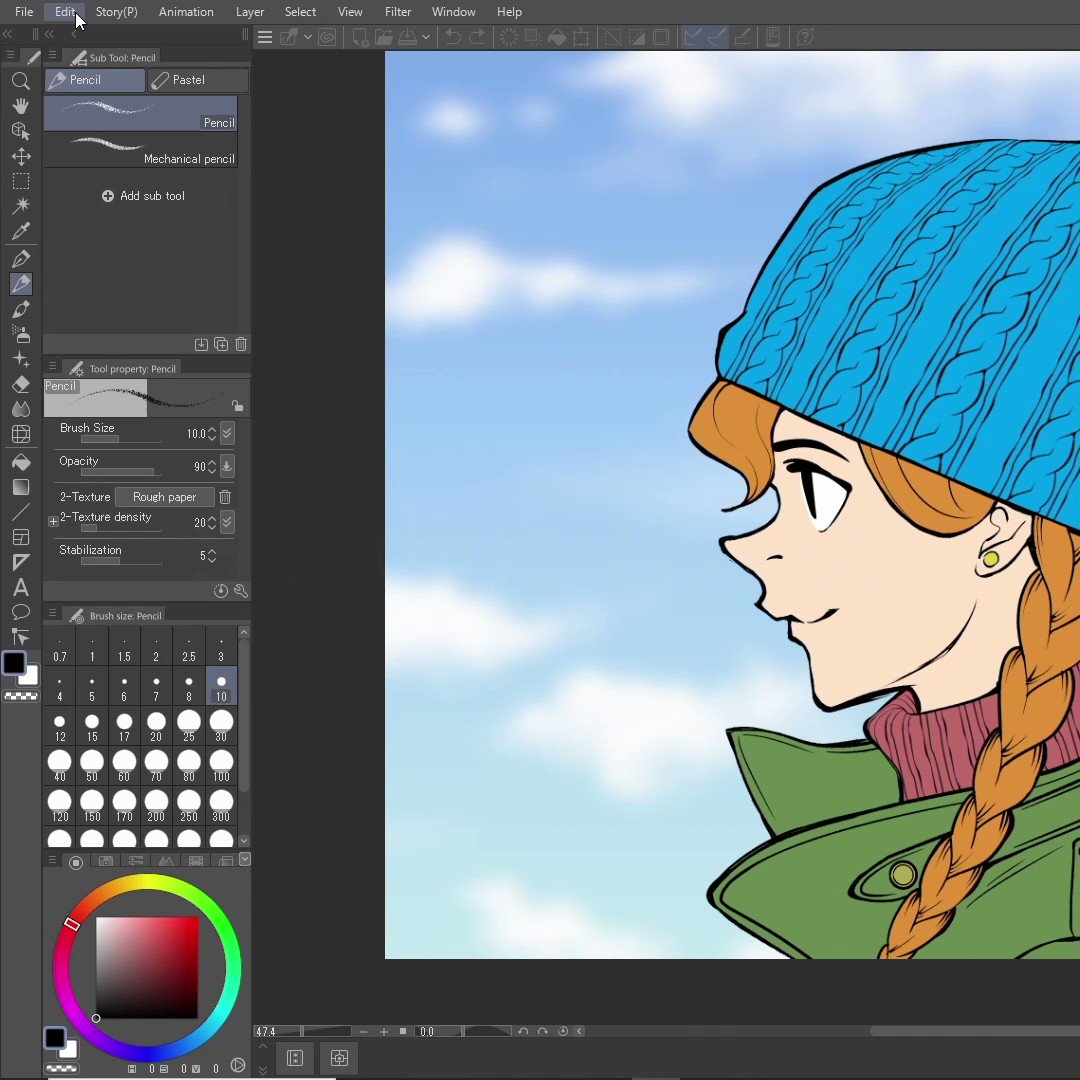 αяυσωℓѕαятѕ Illustrator 🇮🇨 on Twitter "RT clipstudiopaint CLIP