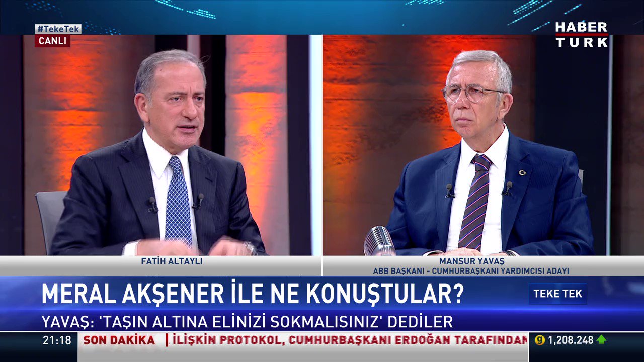 Habertürk on Twitter: "Ankara Büyükşehir Belediye Başkanı Mansur Yavaş (@mansuryavas06): Gençlerin önünü açmak lazım. İş beğenmiyorsunuz' demek yanlış. Biz Cumhurbaşkanı olduğumuzda gençlerin hayatında neler değişecekse Cumhurbaşkanı Yardımcısı ...