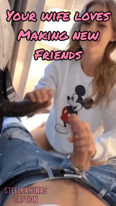 Your wife loves making new friends

#nsfw #nsfwtwt #porn #BabeCock #edging #Gooning #bwc #bigdick #cock