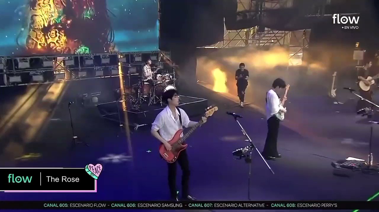 MUSICTRENDS Colombia on Twitter "The Rose se presentó hoy en