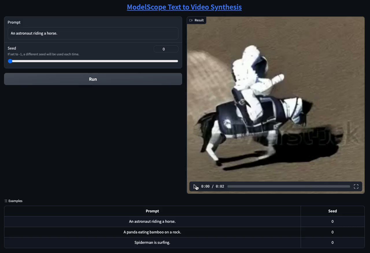 Hysts on twitter made an unofficial demo for the text to video