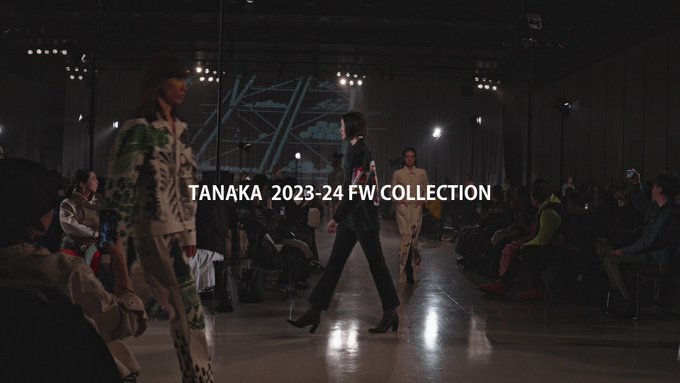 【#WWDJAPAN東コレ取材】「タナカ（#TANAKA）」は初ランウエイショーを開催。さまざまな人種、年齢のモデルが縦