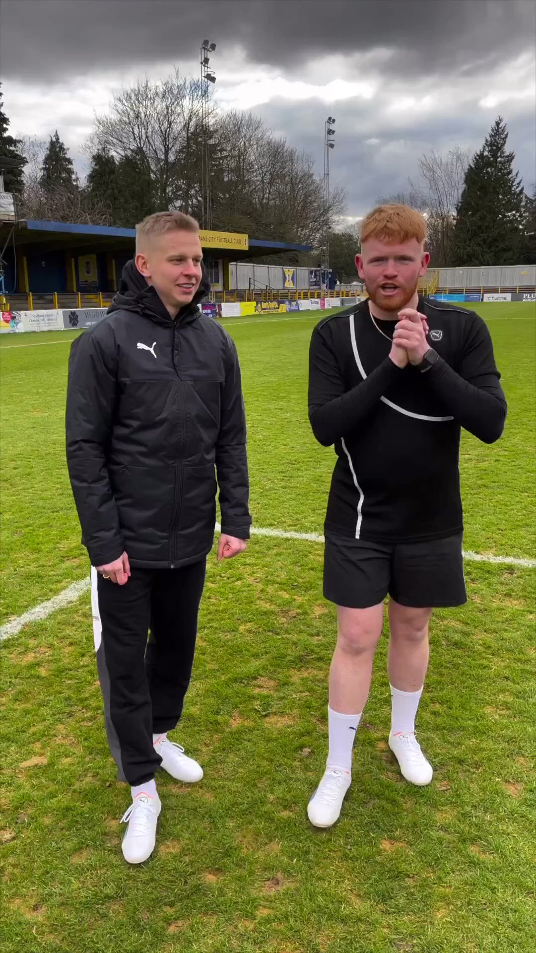 Doc on Twitter "Zinchenko takes on Puma control challenge. His