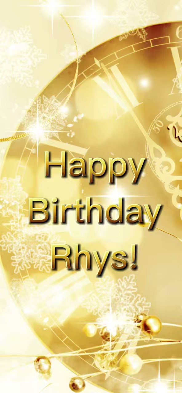 Happy birthday to my favourite Kiwi comedian Rhys Darby! I hope that he has a wonderful day. 