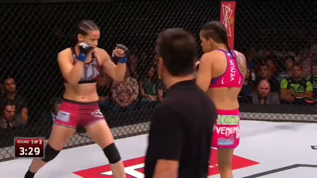 8 years ago, Amanda Nunes (@Amanda_Leoa) stopped Shayna Baszler in the first round at UFC Fight Night 62. https://t.co/UML5msLzgQ