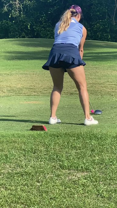 Golf today🥳My happy place 😎⛳️ https://t.co/KwFyV1ex46