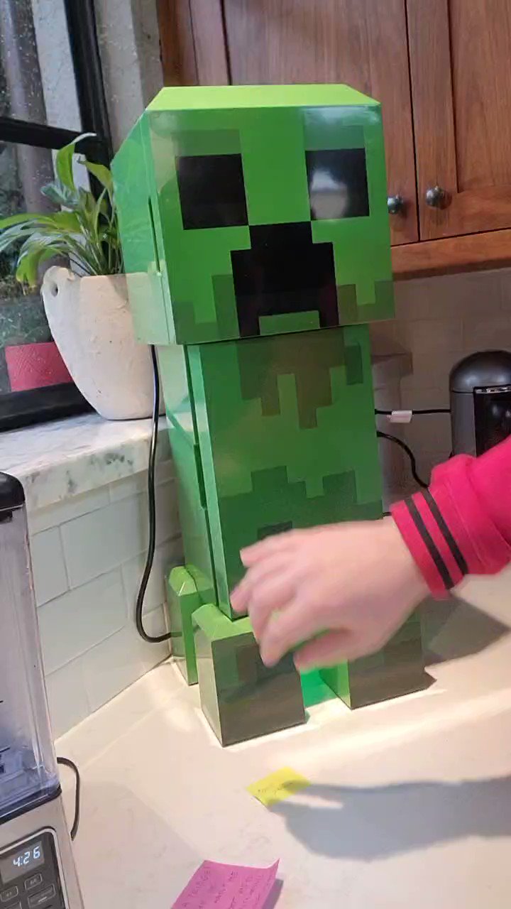 Creeper Wallpaper Minecraft Custom Fridge Magnet Refrigerator