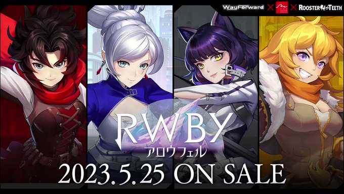 ✨#RWBYアロウフェル 公式トレーラー✨大人気アニメ『RWBY』が2Dアクションゲームで登場！プロのハンターになったチ