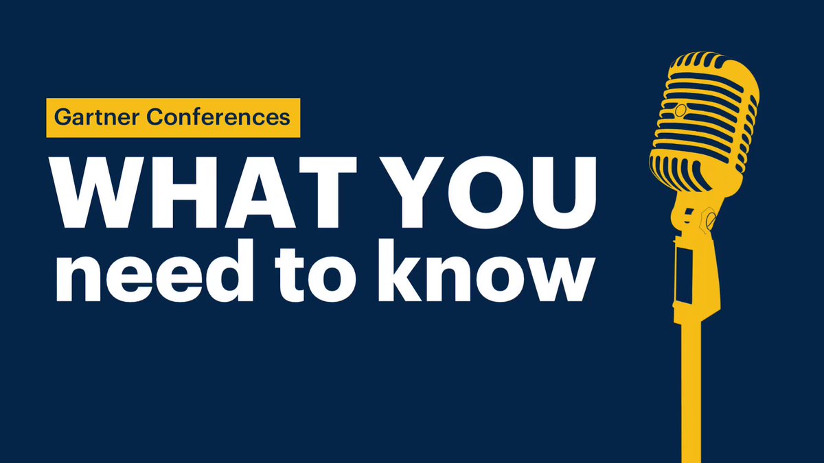 Gartner on Twitter "What are the takeaways you can walk away with
