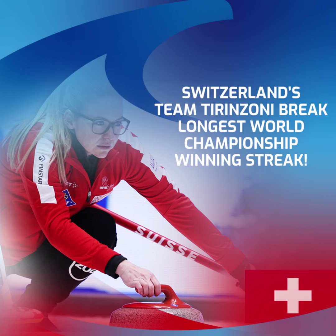 World Curling on Twitter "Breaking records and taking names. 🇨🇭