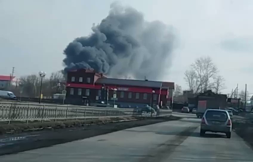 （Post:230324）A fire broke out at a research and production facility in Yekaterinburg, central Russia. A yellow light for the safety of mainland Russia?　ロシア中央部のエカテリンブルクの研究、生産施設で火事。ロシア本土の安全に黄色信号か。 