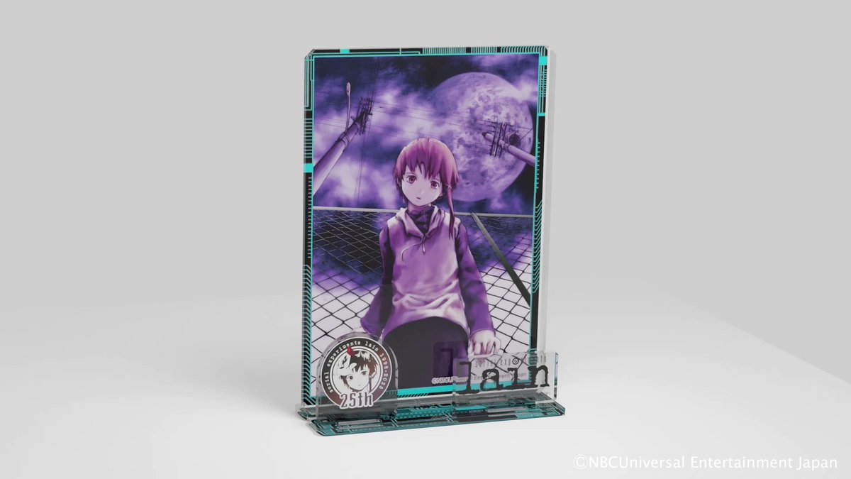50個限定 lain レイン フィジカルアクリルスタンド アニメジャパン aj-