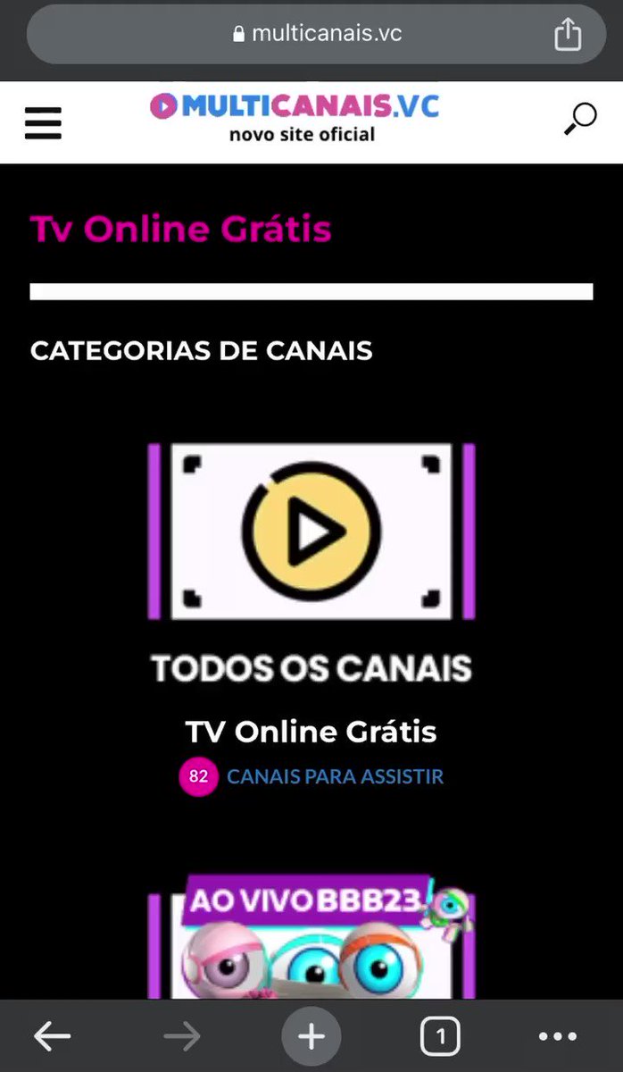 ary 🫧 on X: VÍDEO MOSTRANDO COMO ASSISTIR O MULTISHOW AO VIVO GRÁTIS👇🏼  •ACESSE A OPÇÃO “TODOS OS CANAIS” •ARRASTA ATÉ O “MULTISHOW” •CLICA EM  QUALQUER OPÇÃO •AGORA É SÓ ASSISTIR  /