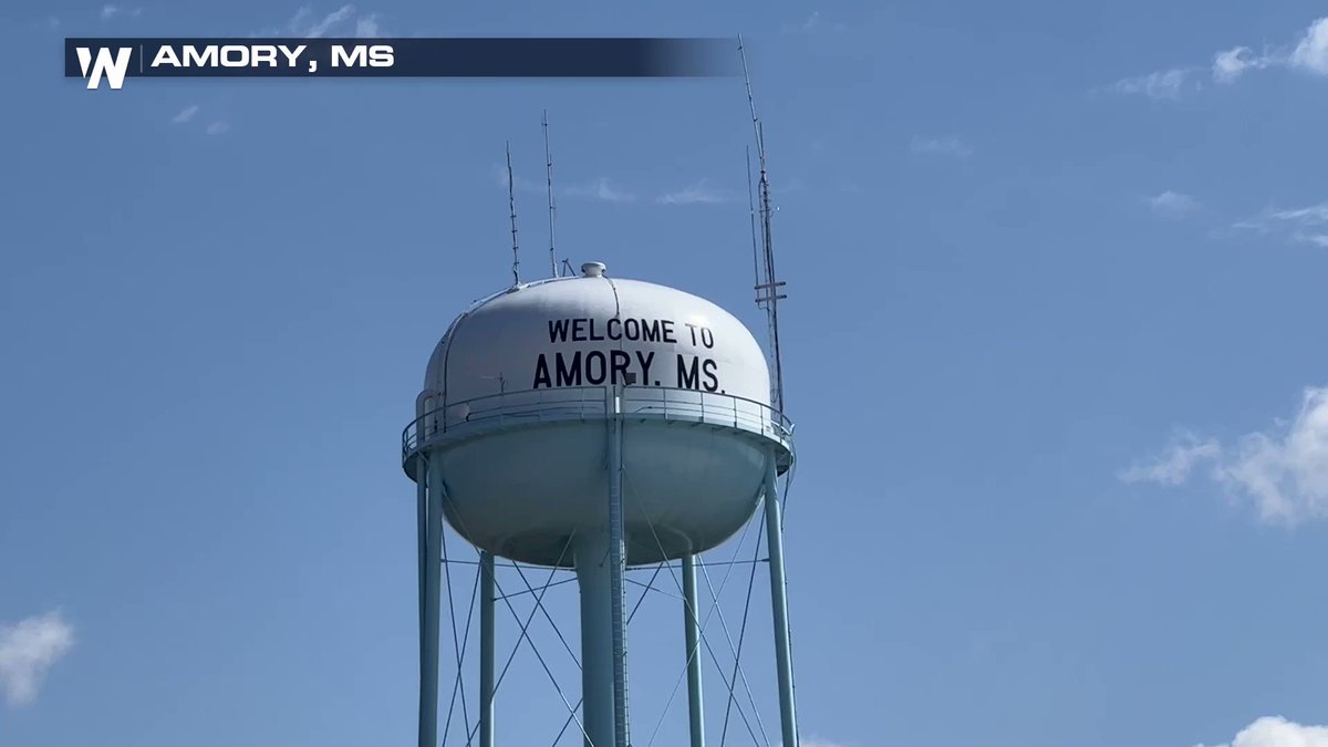 WeatherNation on Twitter "The city of Amory, MS was hit hard by a