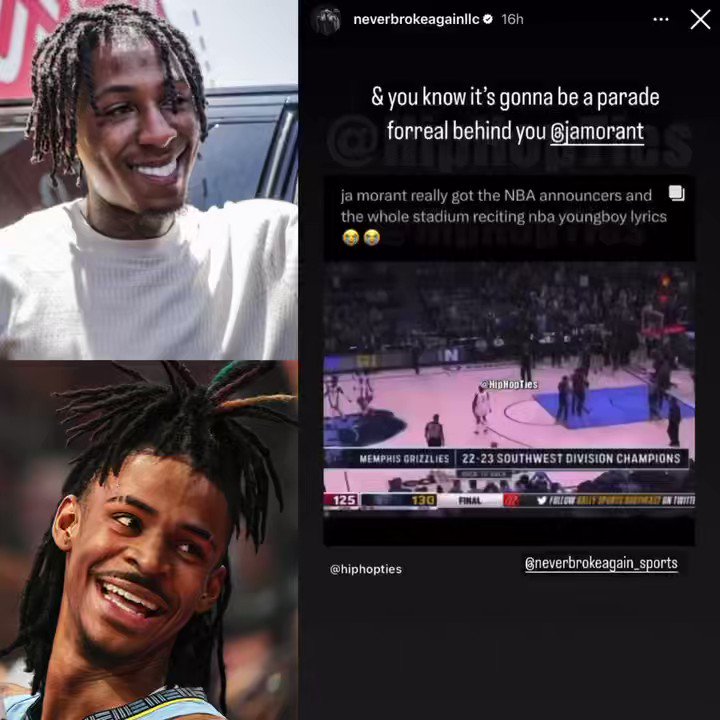 Ja Morant Raps NBA YoungBoy Lyrics, His First Game Back From Suspensio