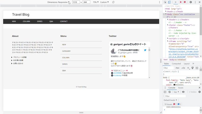 勉強終了 します🫡CSS設計完全ガイドを見ながら #codestep 中級編を途中まで作成しました‼BEMを使用してCS