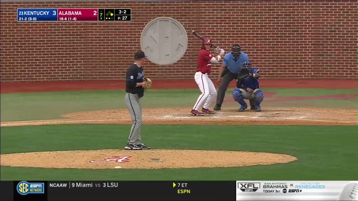 Kentucky Baseball On Twitter Cant Throw A Better 3 2 Leverage Pitch 