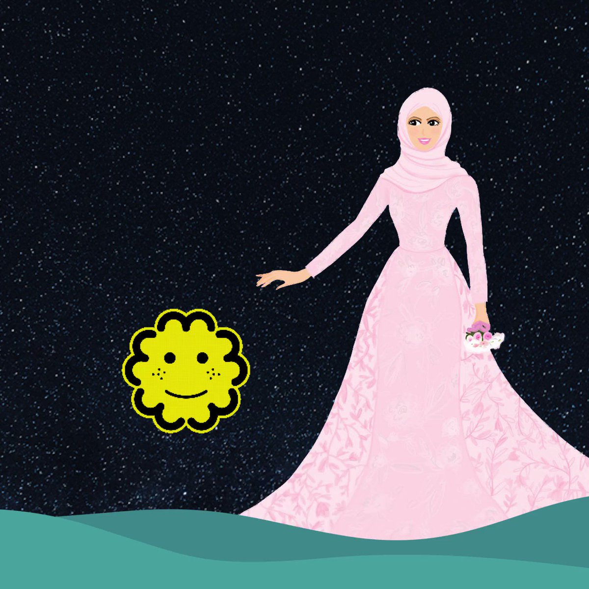 理想の結婚式で幸せになります