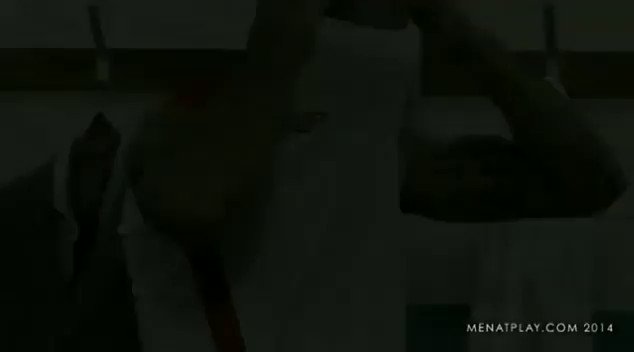 ?A magnificent scene with a cast of mythical actors in gay porn, football players, locker rooms and high