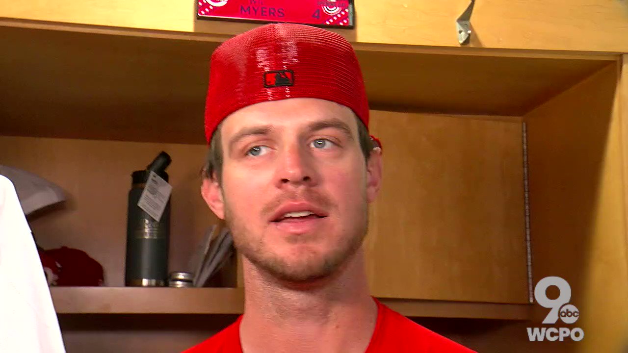 Caleb Noe on Twitter "Reds outfielder Wil Myers doesn't wear batting