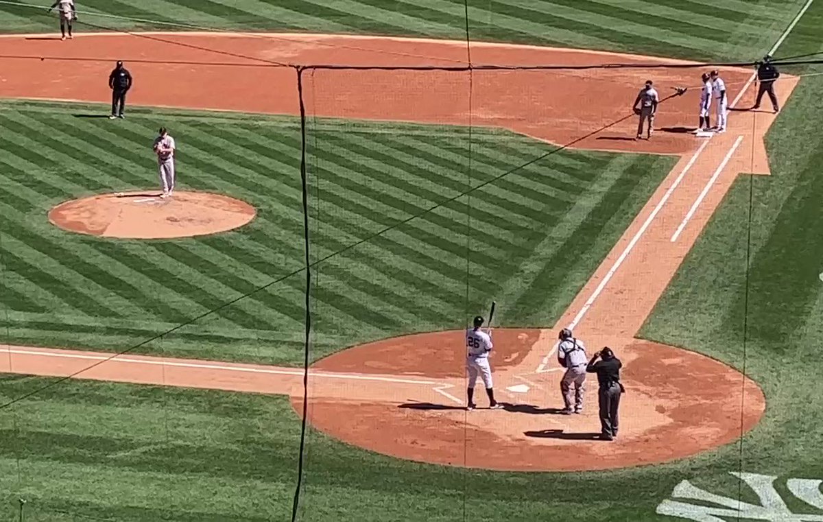 Randy Miller on Twitter "Leading off 3rd inning, Yankees Anthony