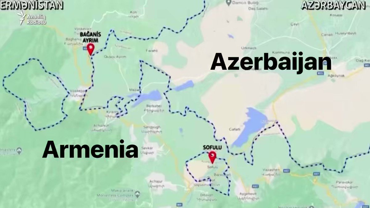 Nasimi Aghayev🇦🇿 on X: Here is the official map of #Armenia, submitted  by Yerevan to @UN, and the location of the village of Farrukh (site of the  latest tension). The question is