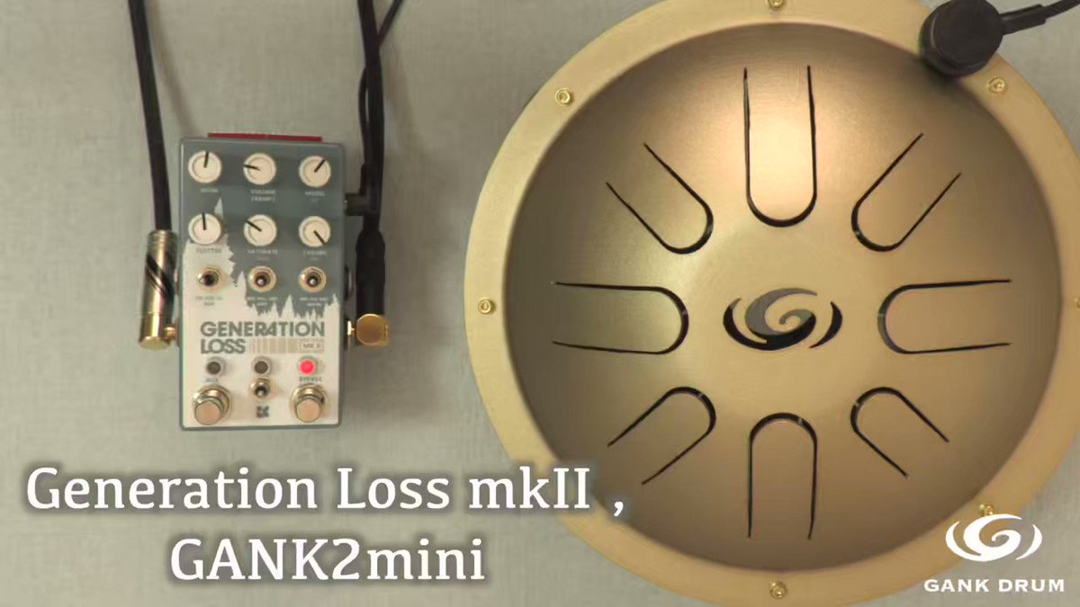 ガンクドラム GANK 2 mini 純正律432hz odmalihnogu.org