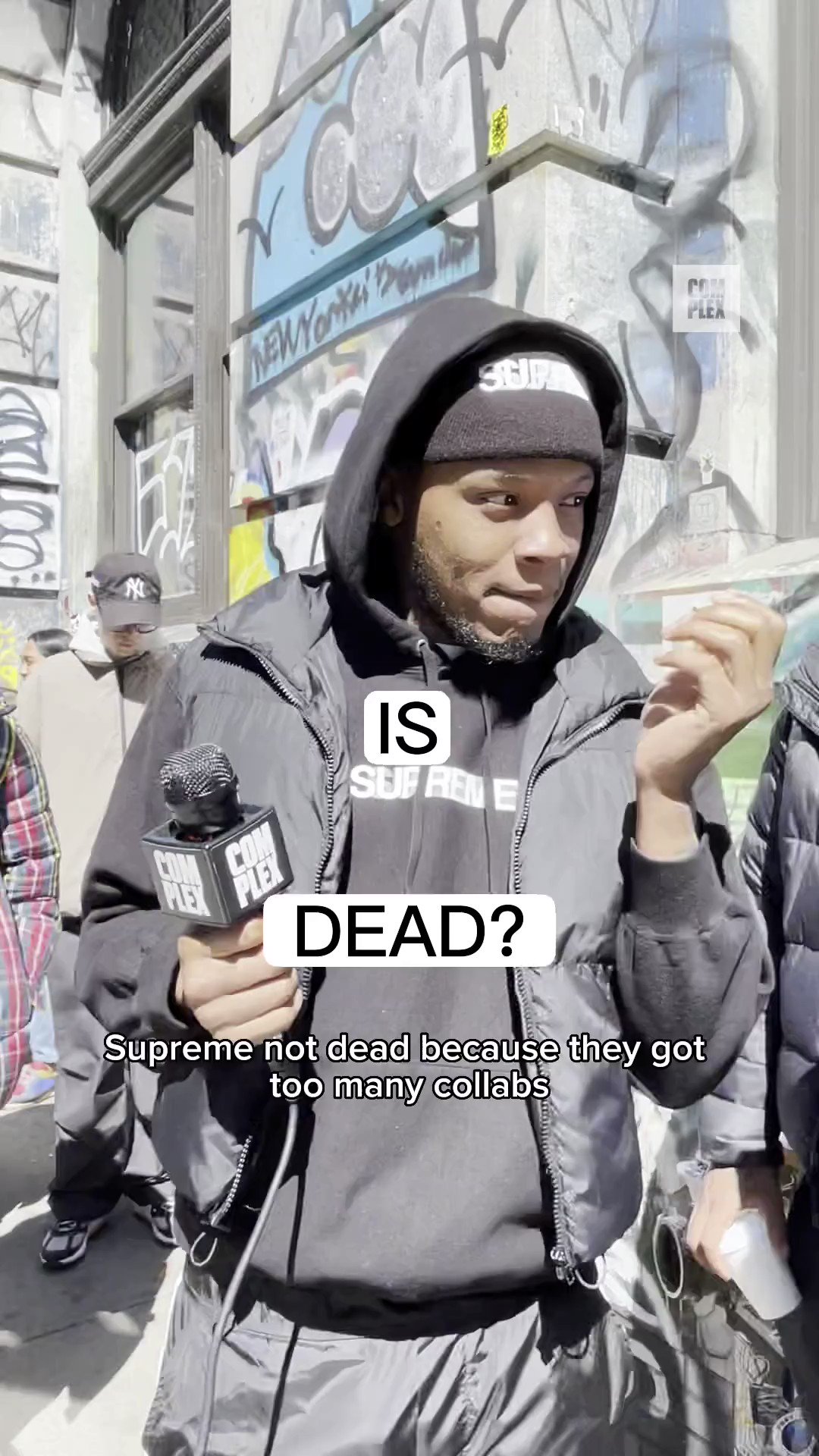 Complex Style on X: “Is Supreme dead? 👀 We hit the streets of New 