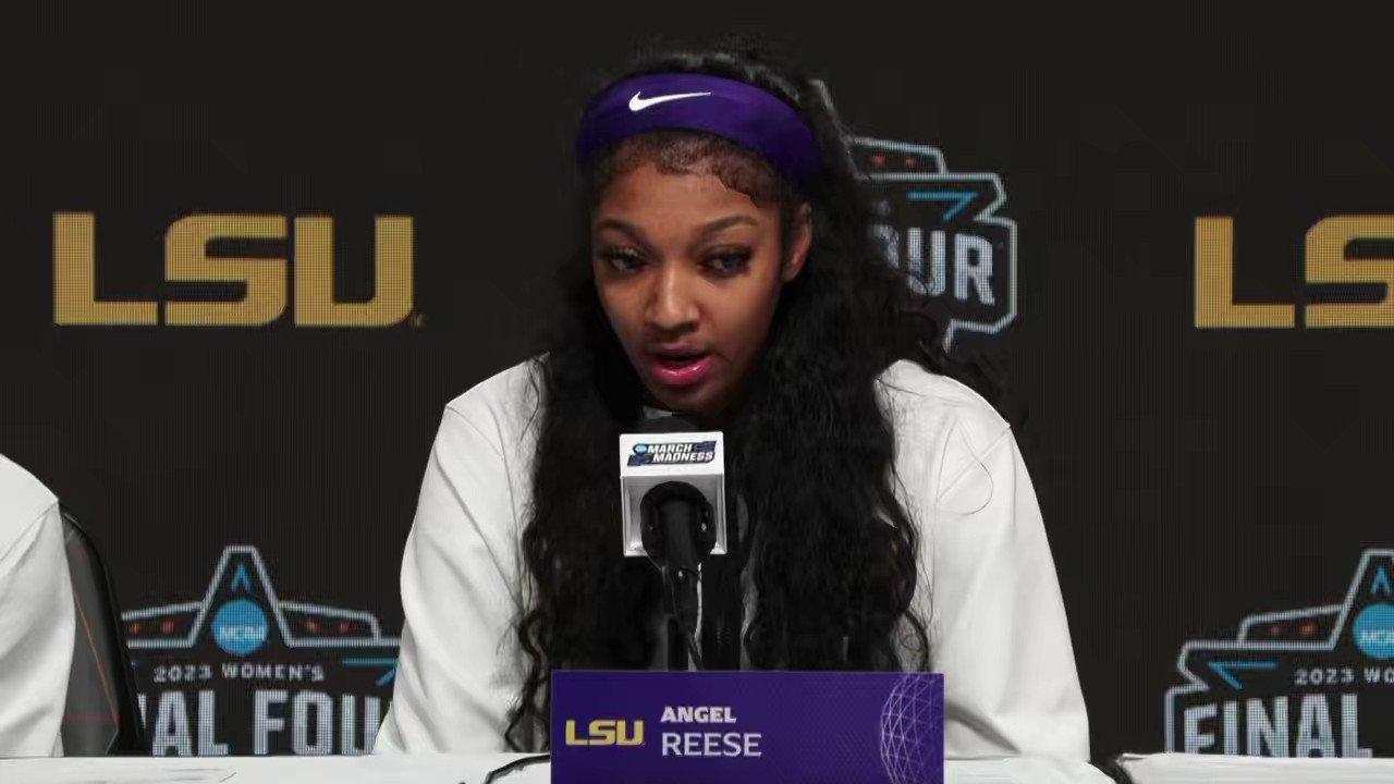 Harrison Valentine on X: "Angel Reese: “I think LSU, by itself, has put  women's basketball on the map. We've grown women's basketball for being who  we are.” https://t.co/qiPEQuraoE" / X