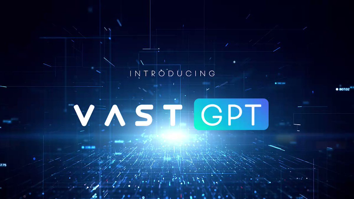 VΛST Data on Twitter "We are excited to announce our newest software feature...VAST GPT! 💬
