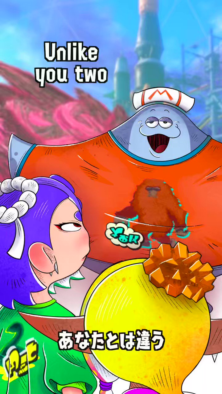 Sproutposting on Twitter: "Big Man’s Bigfoot Boogaloo #Splatfest #