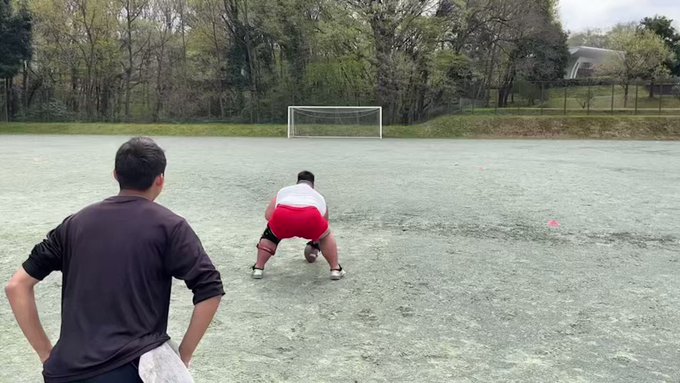 体験会はまだまだやってます！🔥🔥興味ある方はお気軽にお越しください。センターのスナップはまだ練習が必要です#春から東京工