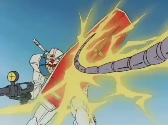 これめっちゃ不思議なのが、ビームサーベルの出力でグフのコックピットハッチが貫通してないことなんだよね
サイド7でザクのコックピットを串刺しにしたのは有名だと思うんだけど、ビームサーベルは実体のないビームの剣のはずなのに、コックピットを削る裂くだけってのがすんごい謎 