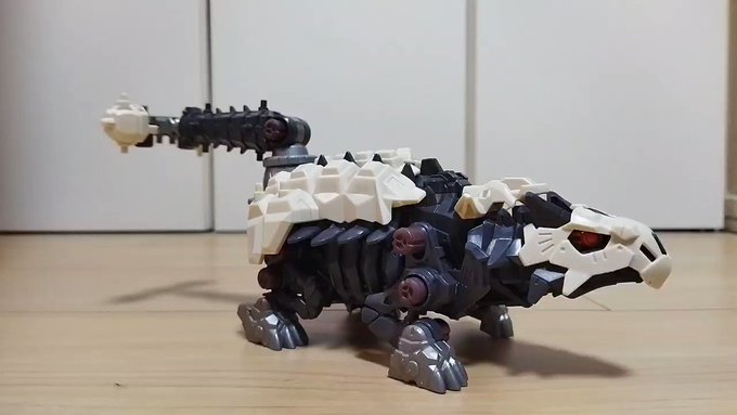 差分です"""本能開放"""(ワイルドブラスト)#恐竜博2023 #ZOIDS #ゾイドワイルド  