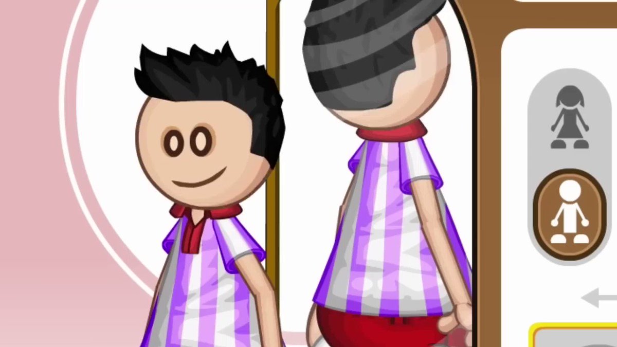 I made a Papa Louie mii! : r/flipline