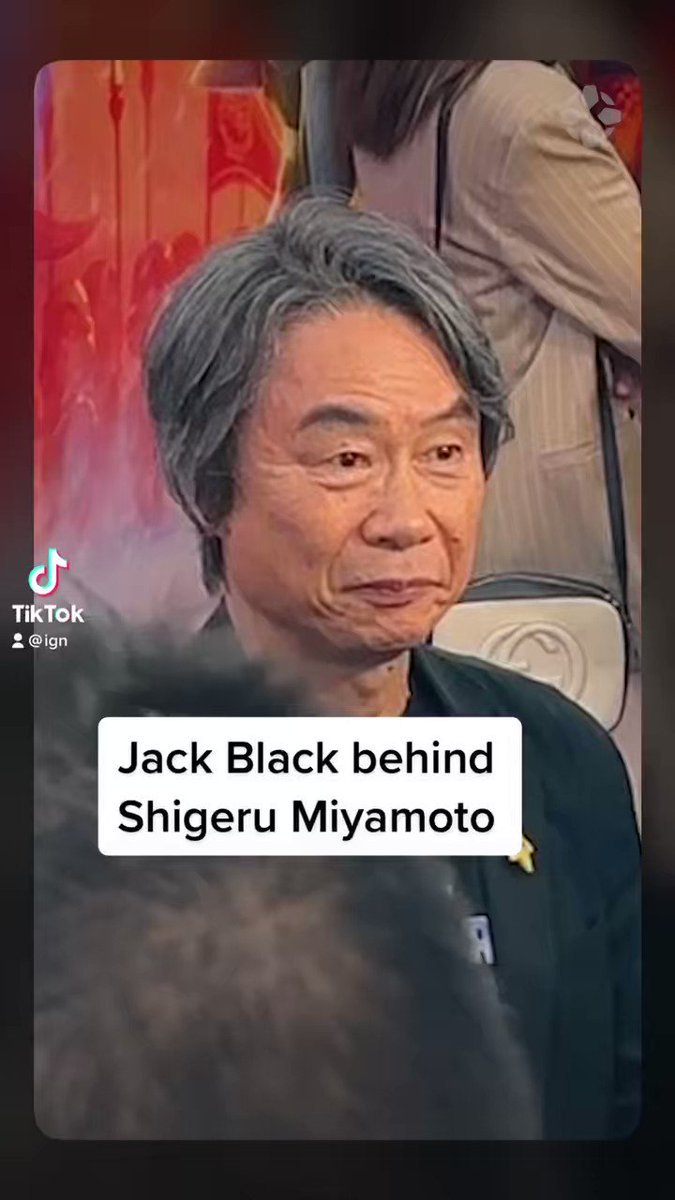IGN on X: Just a video of Jack Black dancing behind Shigeru