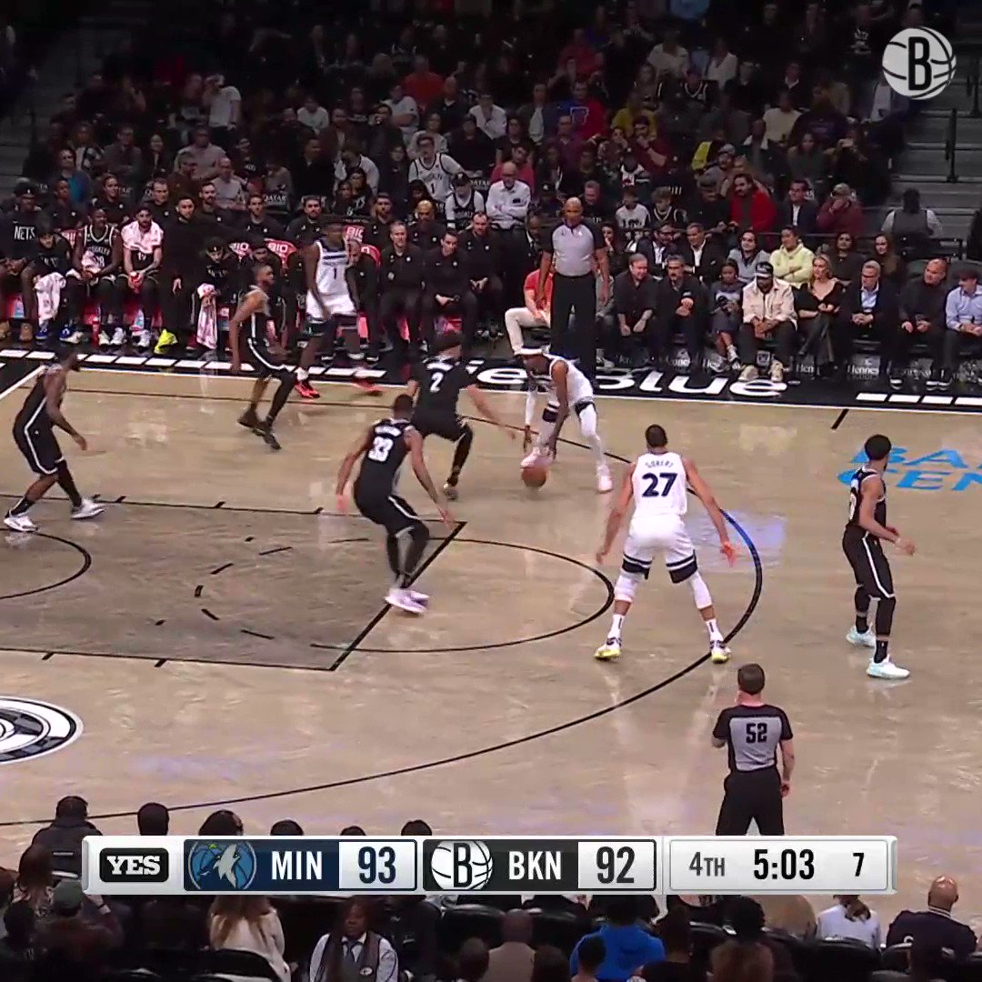 Timberwolves at Nets / Twitter