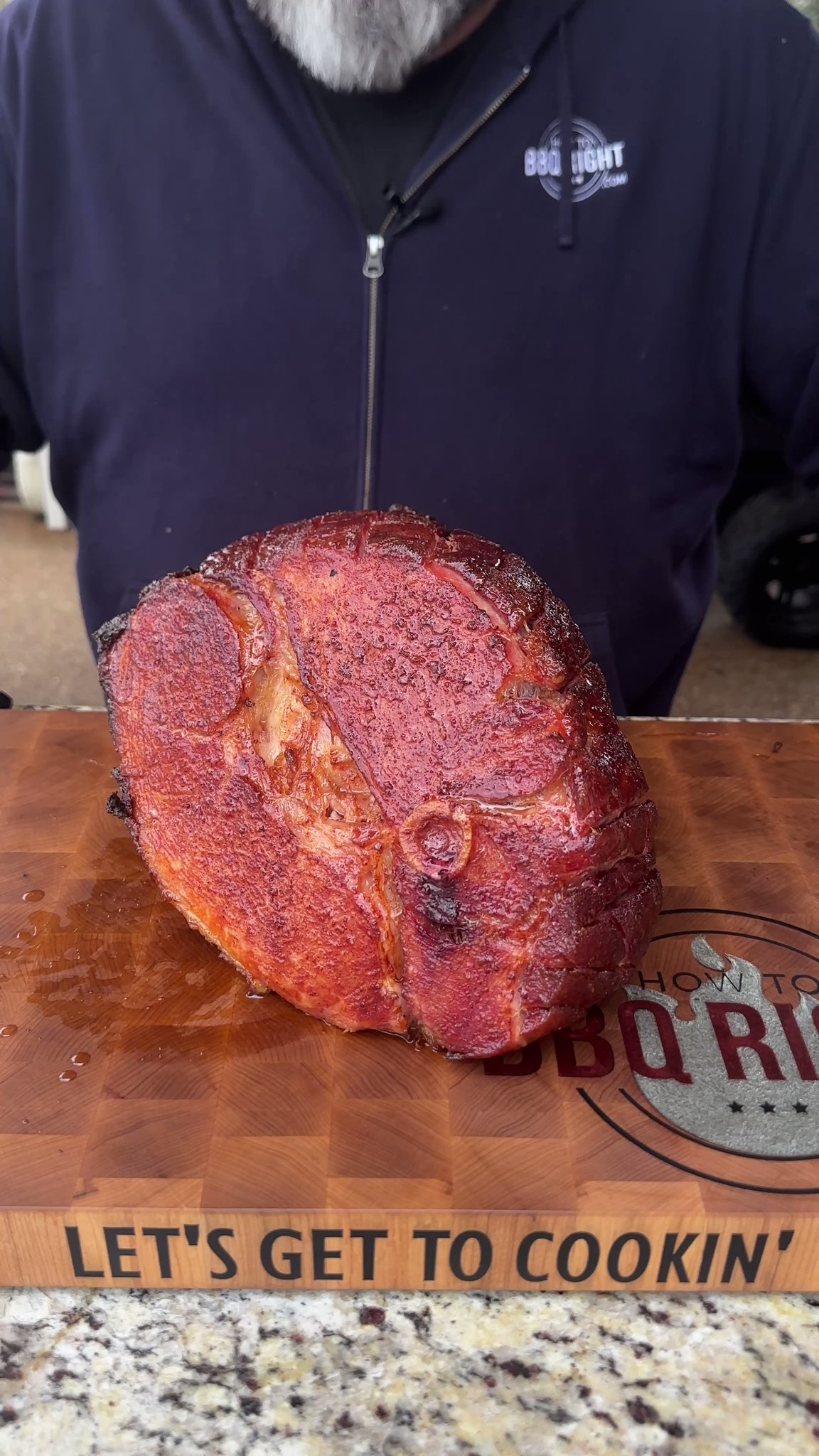 Reed on Twitter "DoubleSmoked Ham with a Brown Sugar & Honey