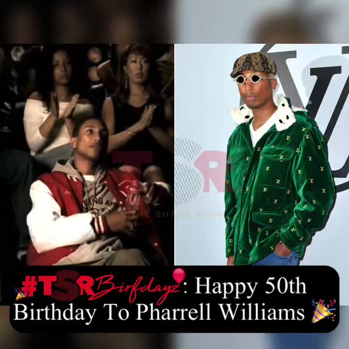 Roommates, join us as we wish the one and only Pharrell Williams a Happy 50th Birthday  ( : 