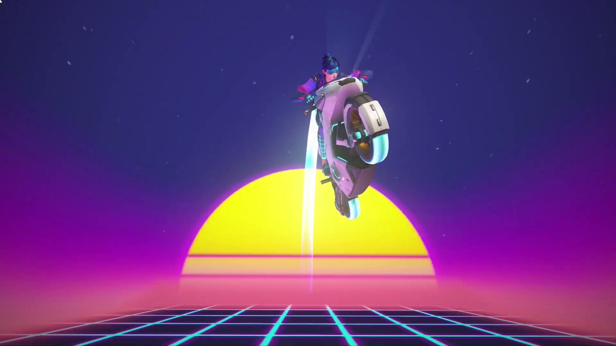 Overwatch Cavalry on X: Upcoming #Overwatch2 Epic Skin: Synthwave